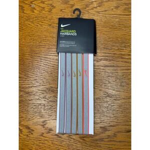 NIKE JACQUARD HAIRBANDS 5 pack
